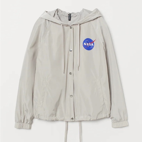 NASA Windbreaker Jacket H&M Divided - Picture 1 of 7